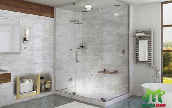 Phòng xông hơi ướt 2 in 1 tại gia đình Phòng xông hơi ướt 2 in 1 tại gia đình